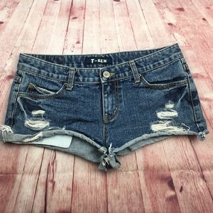 ➡️T-Rex Distressed Denim Short Size Medium